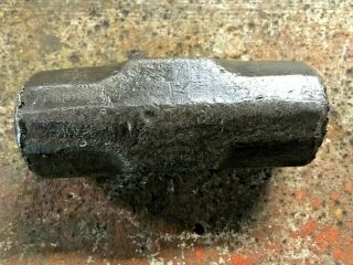 Vintage Small Sledge Hammer Head (2lbs.  3.  1oz) Blacksmith Anvil Forge