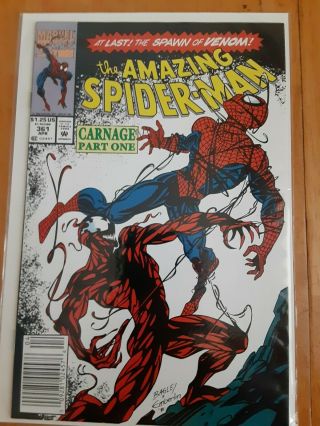 The Spider - Man 361 First Appearance Of Carnage