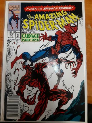 The Spider - Man 361 First Appearance of CARNAGE 6