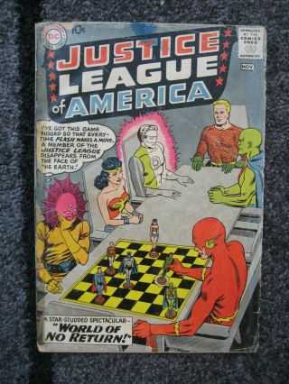 Justice League Of America 1 Jla Dc Comics 1960 1st Despero Fair/good (1.  5)