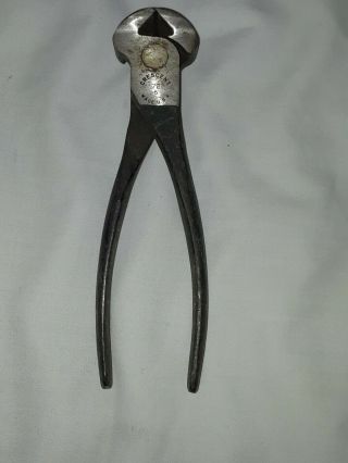 Vintage Crescent Tool Co.  Crestoloy 72 - 6 End Nipper Cutters,