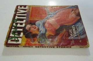 Spicy Detective Stories Vol.  5 1 May 1935 VG Ward Good Girl Cover Scarce Pulp 2