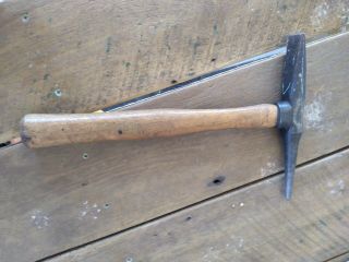 Vintage Atlas Tomahawk Welding Chipping Chisel Hammer Usa