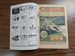 1968 MARVEL SILVER SURFER 1 AUTHENTIC COMIC BOOK INV0012 4