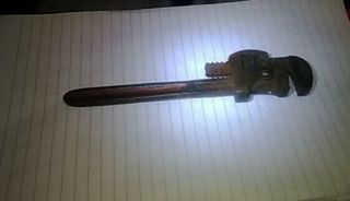 Vintage Stillson Walworth Adjustable 6 " Pipe Wrench Usa