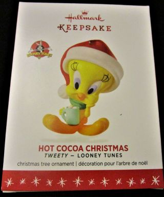 2016 Hallmark Keepsake Ornament - Hot Cocoa Christmas - Tweety - Looney Tunes