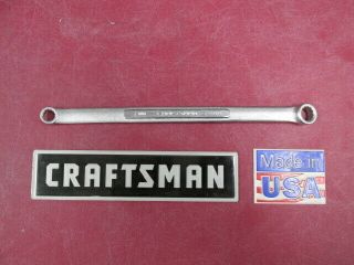 Craftsman Usa 7mm X 9mm Double Box End Wrench 12 Point 42953 - V - Series Usa