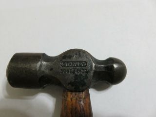 Vintage Stanley 4 oz Ball Peen Hammer No.  306B Jeweler,  Gunsmith,  Made in U.  S.  A. 2
