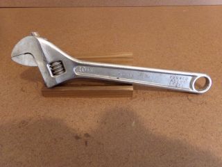 Proto Usa 710 10 " Adjustable Wrench