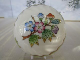 Herend Hungary Small Porcelain Trinket Box 6037/vbo