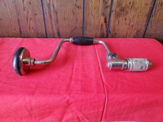 Vintage Bell System B Bit Brace Hand Drill Made In Usa
