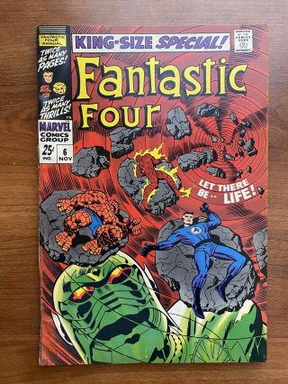 Fantastic Four Annual 6 (nov 1968,  Marvel) Sir App Of Annihilated