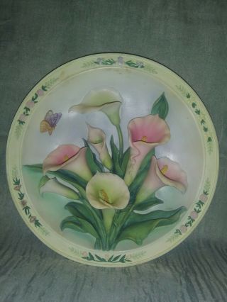 Calla Lily Garden Garden By Lena Liu Collector Plate Bradford Exchange