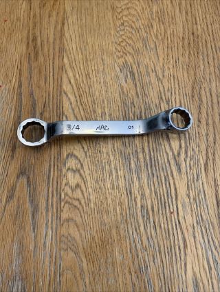 Mac Tools Usa (5/8 " X 3/4 ") Double Box Offset Wrench,  12 Point,  Bo2024