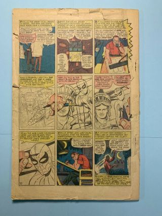 Spider - Man Annual 1 1964 Marvel 1st app Sinister Six 2