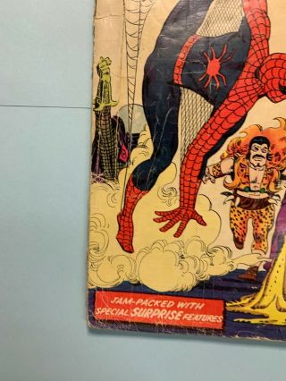 Spider - Man Annual 1 1964 Marvel 1st app Sinister Six 4