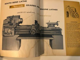 South Bend Machine Tools Lathes,  Drill Presses,  Milling,  Shapers,  Accessories 3