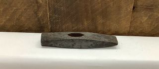 Early Forged 4 1/2” 9oz Cross Peen Hammer Head Collectable Old Tool