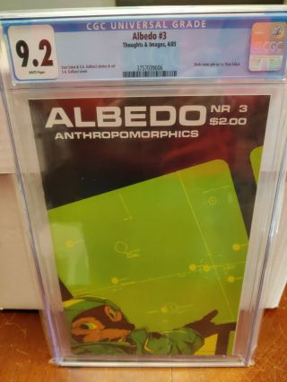 Thoughts & Images Albedo 3 Cgc 9.  2 Comic Book