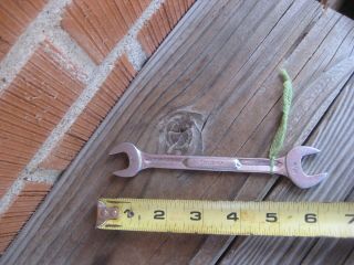 Vintage Snap On 1/2 " & 9/16 " Open End Wrench Vs1618 Usa