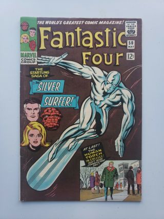 Fantastic Four 50 Marvel Comic Book Silver Surfer