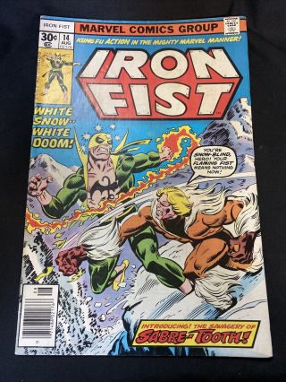 Iron Fist 14 Look At 1st Appearance Of Sabretooth Higher Grade