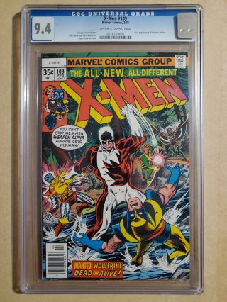 X - Men 109 Cgc 9.  4 - Off - White To White Pages; Uncanny X - Men Vol.  1 (02/78)