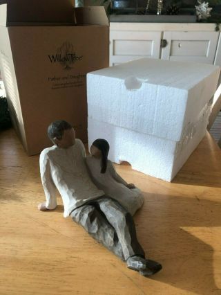 Willow Tree Figurine,  Father And Daughter