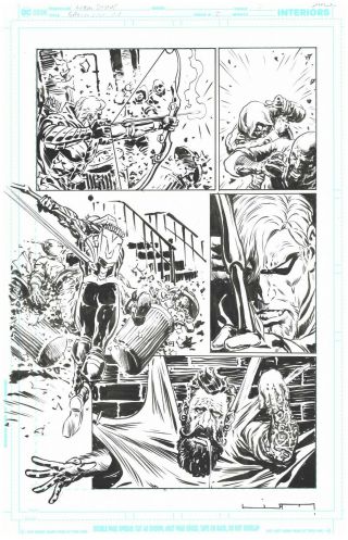 Liam Sharp - Green Lantern Comic Art - Issue 8 Page 4 - Dc Comics - Morrison