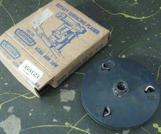 Vintage Craftsman Rotary Planer For The Accra Radial Arm Saw,