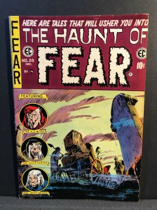The Haunt Of Fear 28 Fn 6.  0 Ec Comics Dec 1954 Low Distribution Final Issue