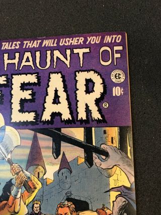 Haunt of Fear 19 FN 6.  0 EC Comics Jun 1953 PRECODE HORROR Featured In SOTI KEY 4