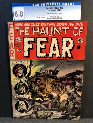 The Haunt Of Fear 13 Fn 6.  0 Ec Comics May 1952 Precode Horror Former Cgc
