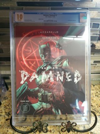 Batman: Damned 1 - - Cgc 10.  0 - Dc 2018 - 1st Dc Black Label - Highest Grade