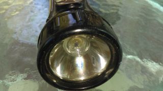 Vintage Fulton Kwik - Lite Flashlight Black 2 D Cell 2