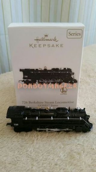 Hallmark 2011 726 Berkshire Steam Locomotive Lionel Train Srs Christmas Ornament