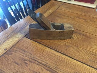 Vintage Auburn Tool Co.  Coffin Style 8 " L Wood Block Smooth Plane Antique