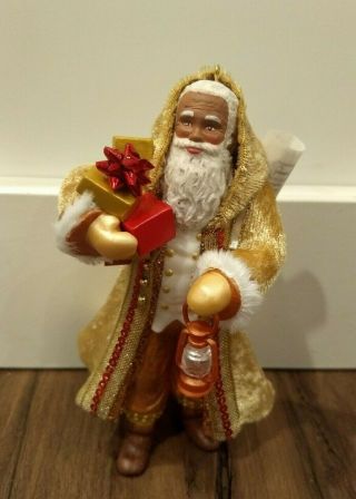 Hallmark Keepsake Father Christmas African American Ornament 2016 Lantern Gifts
