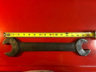 Vintage Billings Open End Wrench 1 1/4 " And 1 5/8 " - Jumbo Heavy Dutymade In Usa