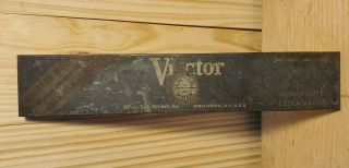 Victor Moly Hack Saw Blades Tin Box Only