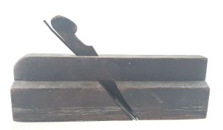 Antique Wooden Tonguing Plane - Cuts 1/4 " Tongue On Boards 3/4 " To 1 - 1/8 " Thick