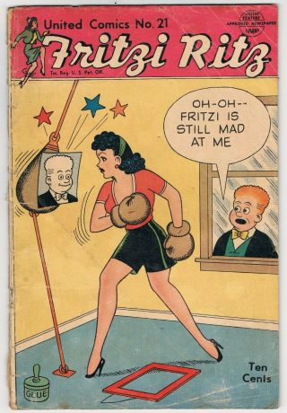 United Comics 21 - 1952 - First Peanuts