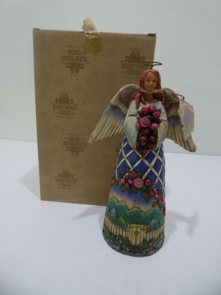 Jim Shore Heartwood Creek Guardian Of The Garden And Flowers Figurine 114407