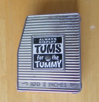 Vintage K,  E 10 Foot Tape Measure - Tums For The Tummy