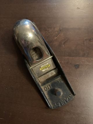 Stanley No 110 Hand Plane With Paper Label Attached