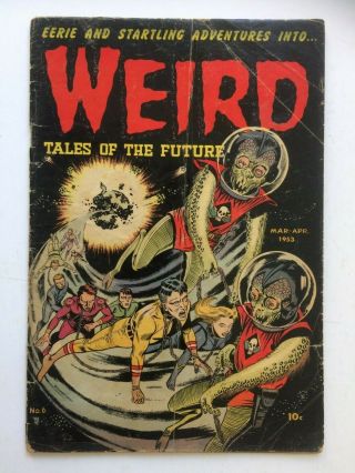 Weird Tales Of The Future 6,  Unrestored,  Rare