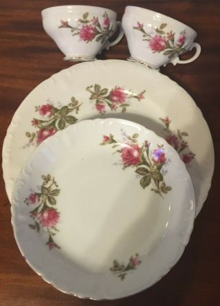 4 Replacement Peices Of L&m Bond Ware China
