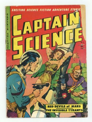 Captain Science 6 Gd,  2.  5 1951