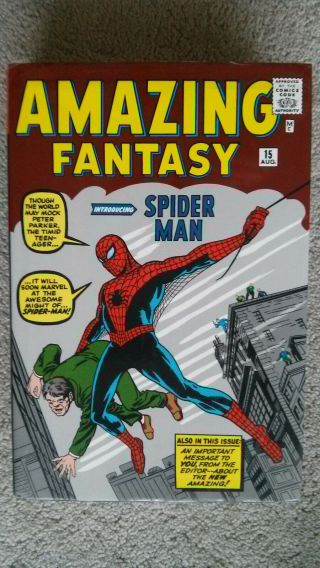 Spider - Man Omnibus Vol 1 - Stan Lee - 1st Printing 2007 - Marvel - Rare
