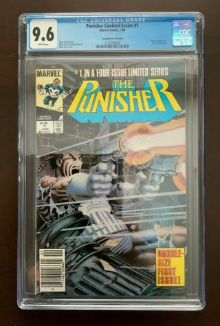 Ultra Rare - Punisher Limited 1 Cgc 9.  6 Canadian Price Variant (1986) Cpv Series